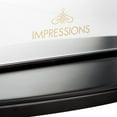 thumbnail image 4 of Impressions Vanity Hollywood Glow Pro Trifold Vanity Mirror with Clear LED Bulbs, Dressing Mirror with USB Charging Ports and Standing Base (Black), 4 of 14