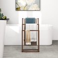 thumbnail image 2 of Towel Rack for Bathroom Storage Freestanding Towel Bar Stand Hand Towel Holder Ladder Drying Rack Bathroom Organizers Accessories for Bath Storage & Hand Towels, 2 of 5