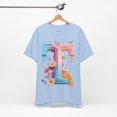 thumbnail image 6 of Vintage Letter T Graphic Unisex Short Sleeve Tee With Original Artwork, 6 of 16