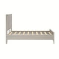 thumbnail image 3 of Plank+Beam Solid Wood Contemporary  Full Size Platform Bed, Seashell Wirebrush, 3 of 7