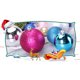 thumbnail image 3 of Bola de Navidad Colgante de Plástico 4 cm color Bronce 24 piezas, 3 of 14