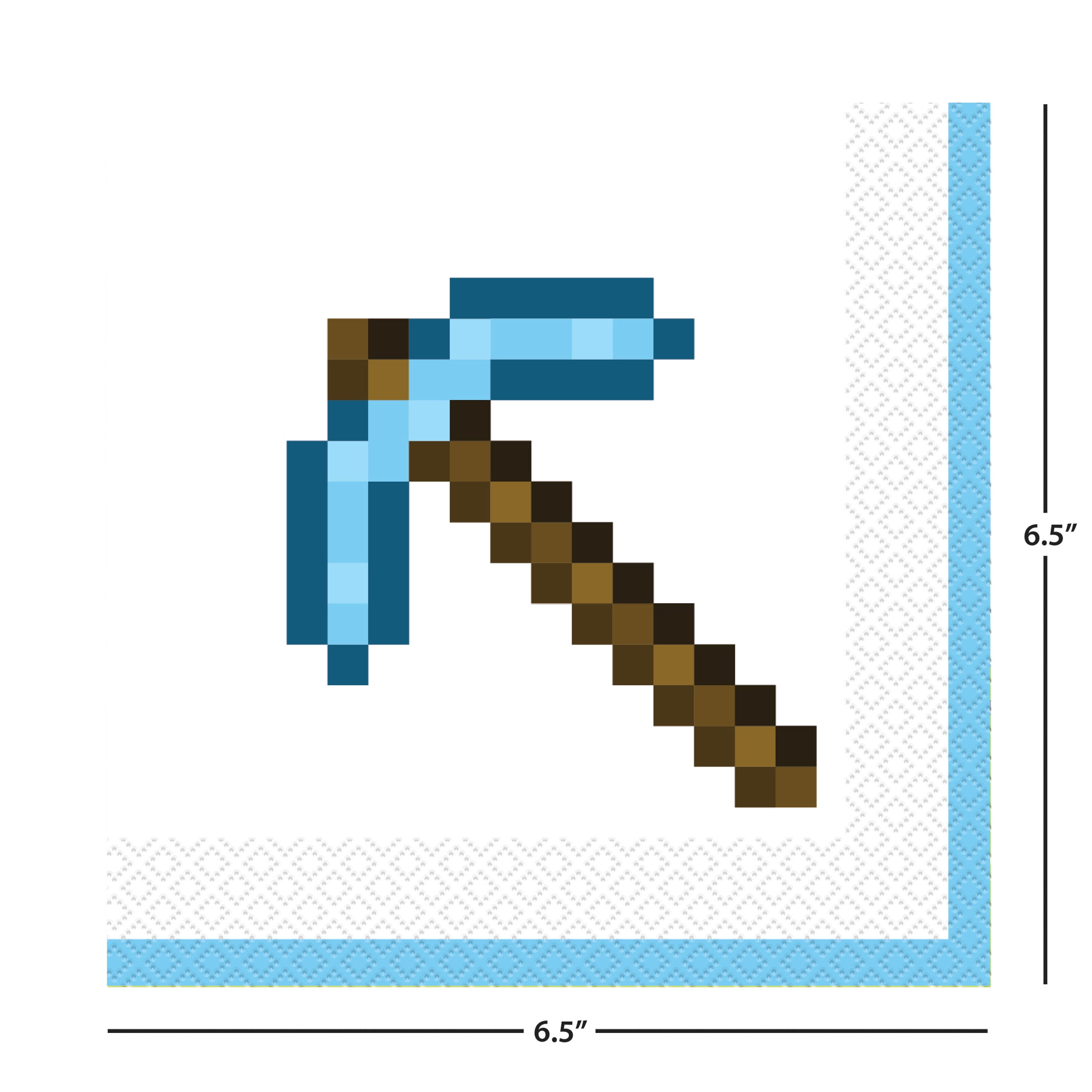 Lunch Napkins Minecraft -16 - CDU