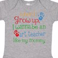 thumbnail image 4 of Inktastic Art Teacher Like Mommy Boys or Girls Baby Bodysuit, 4 of 5