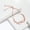 rose gold, variant on Infinity Love Bracelets for Women Charm Adjustable Link Chain Bracelets Anniversary Fashion Gift for Sister Wife Jewelry Gold