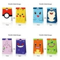 thumbnail image 2 of 12 PCS Party Favor Candy Bags for Pokemon Pikachu Themed Birthday Supplies Decor Kraft Paper Gift Bag., 2 of 5