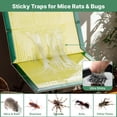 thumbnail image 2 of Glue Traps for Mice, Sticky Mouse Traps Indoor for Home, 5 Pack Rat Glue Boards for Pest Control, 2 of 8