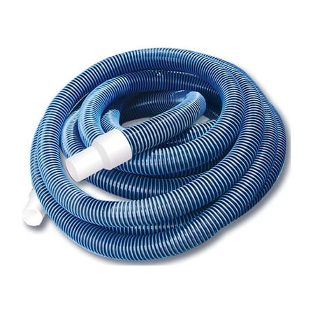 Blue Extruded EVA In-Ground Swimming Pool Vacuum Hose - 36' x 1.25"
