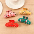 thumbnail image 5 of Yoyauz Christmas Hair Clip For Women, Christmas Tree Snowman Santa Claus Winter Strong Grip Clip, Suitable For Thick And Fine Hair Acrylic Hair Clip, 5 of 5