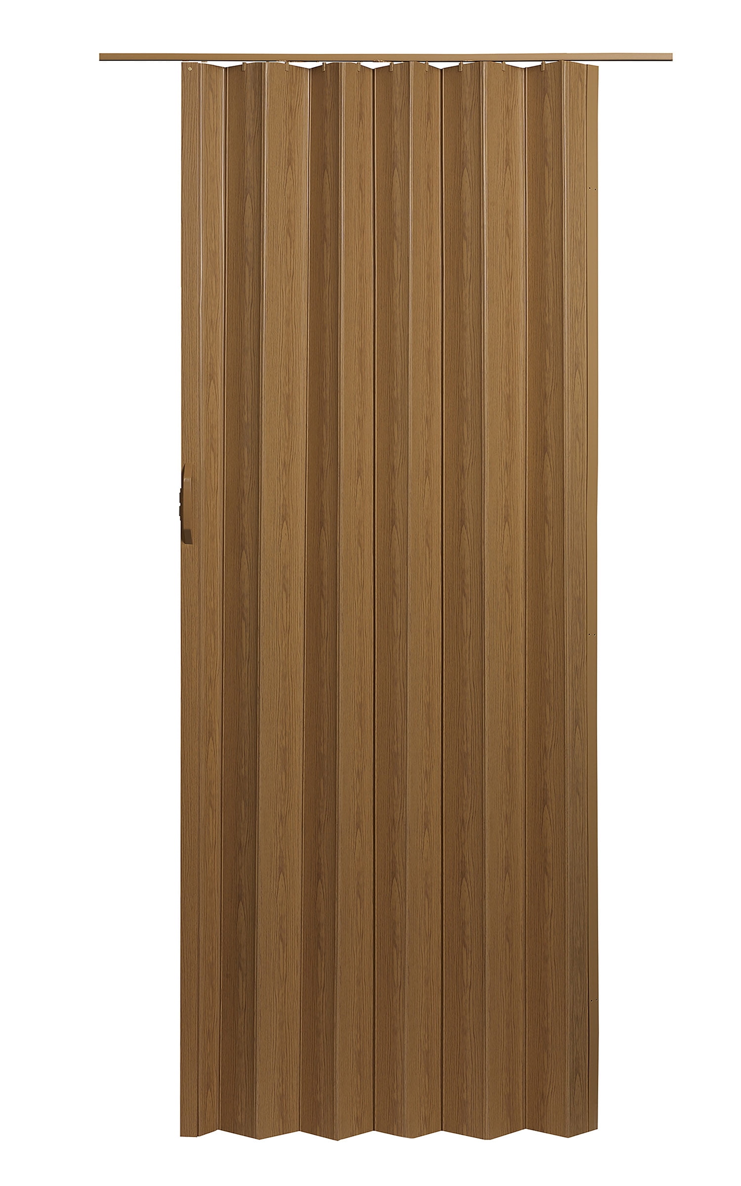 Spectrum Via Vinyl Folding Door fits 48"wide x 80"high Accordion Folding Door Oak