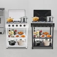 thumbnail image 2 of Peakora Propane Gas Stove with 5 Burners, Independent Flame Control, Sturdy Iron Shell and Enamel Cover, Easy to Clean Surface, Energy-Efficient Design for Fast and Efficient Cooking, 2 of 7