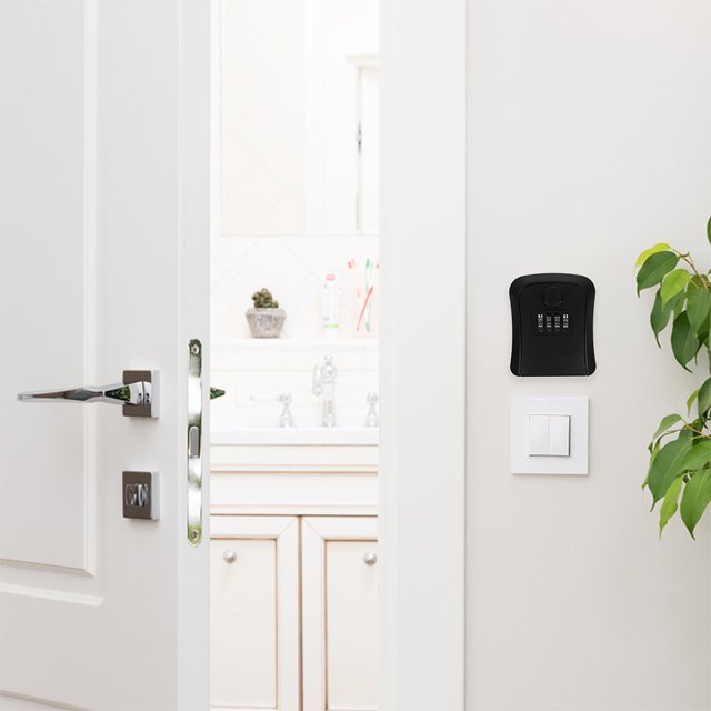 WHAMVOX 3Ud Caja Con Código Para Llaves Resistente ABS Ideal Para Guardar Llaves En Exteriores
