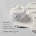 thumbnail image 3 of Máscara de barro LAGOM de caolín blanco para el cuidado de los puntos negros, 100 ml, 3 of 6