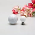 thumbnail image 7 of Ceramic Vintage Wardrobe Dresser Drawer Desk Cabinet Knobs Pull Handle for Home White, 7 of 7