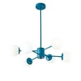 thumbnail image 2 of angelo:HOME Lloyd 6 Light Chandelier in Green Blue, 2 of 3