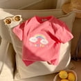 thumbnail image 2 of MEZZALL T-Shirt Imprimé Mode Mignon pour Filles, Col Rond, Manches Courtes, Tee-Shirt d'Été Confortable, Décontracté, Ample, Doux, Usage Quotidien 8-9 Ans, 2 of 3