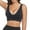 Black, variant on HOWPAY Wireless Bras for Women Push up Full Coverage No Underwire Supportive Stretch Sports Pullover Bralettes Comfortable Soft Underwear Beige L