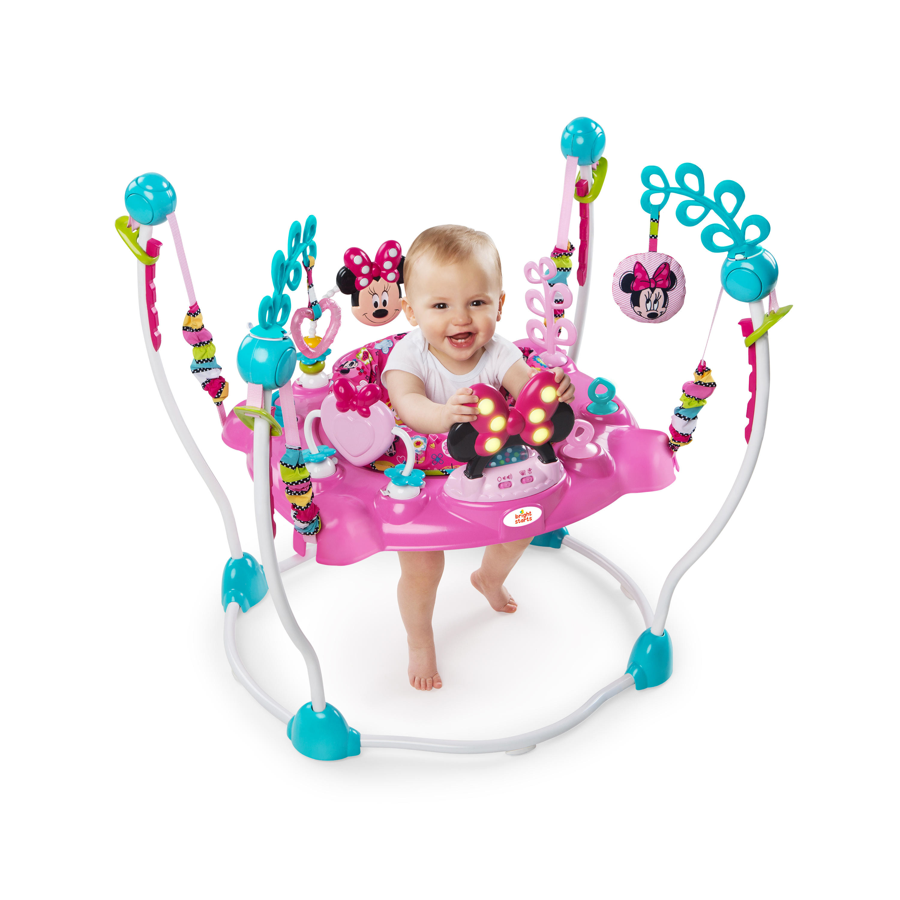 Bright Starts Disney Minnie Mouse Activity Jumper photo 6