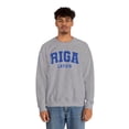 thumbnail image 5 of Riga Latvia Sweatshirt Gifts Crew Neck Shirt Long Sleeve Unisex, 5 of 7