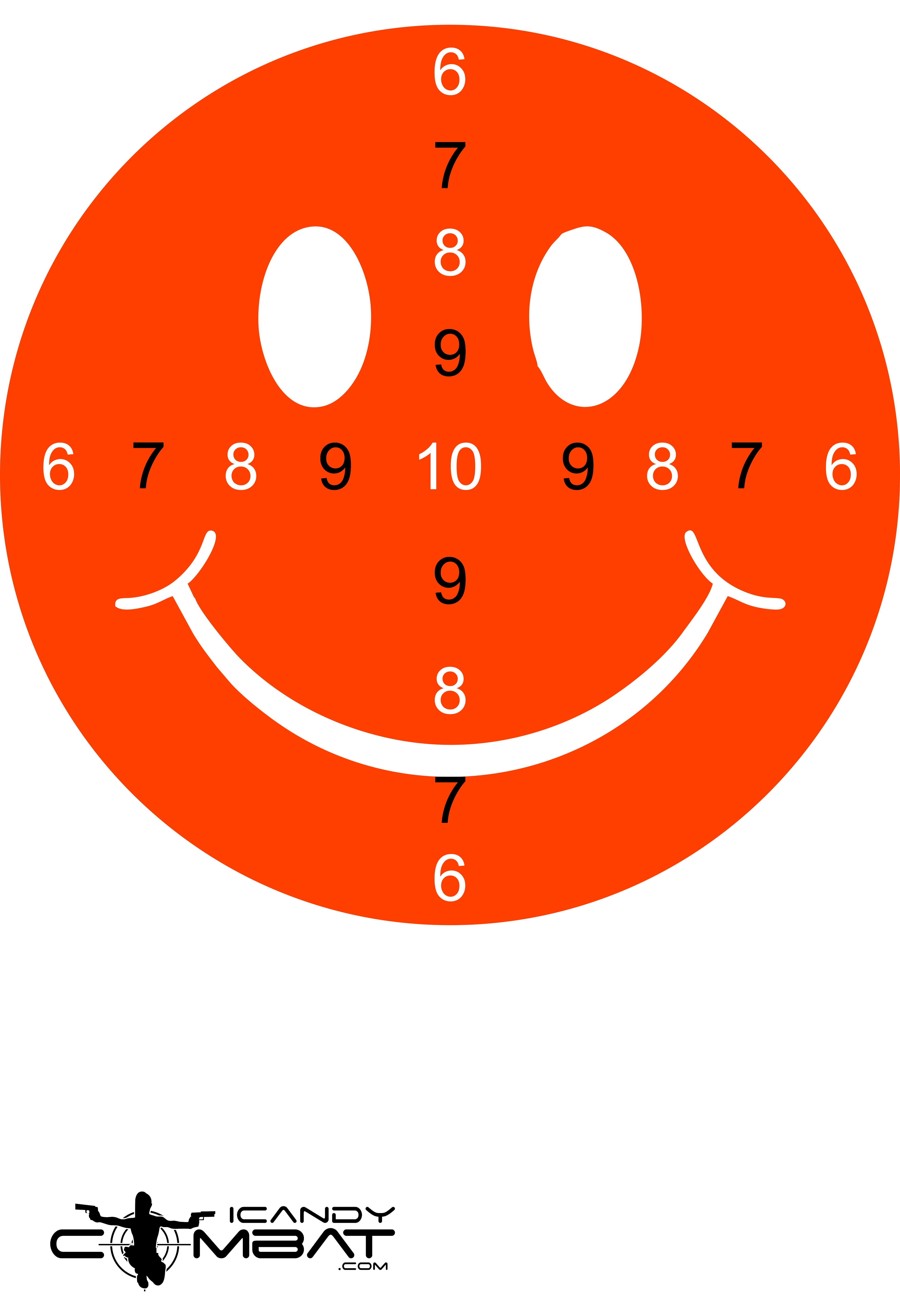 Smiley Face Bright Orange Practice Paper Target Walmart Com Walmart Com