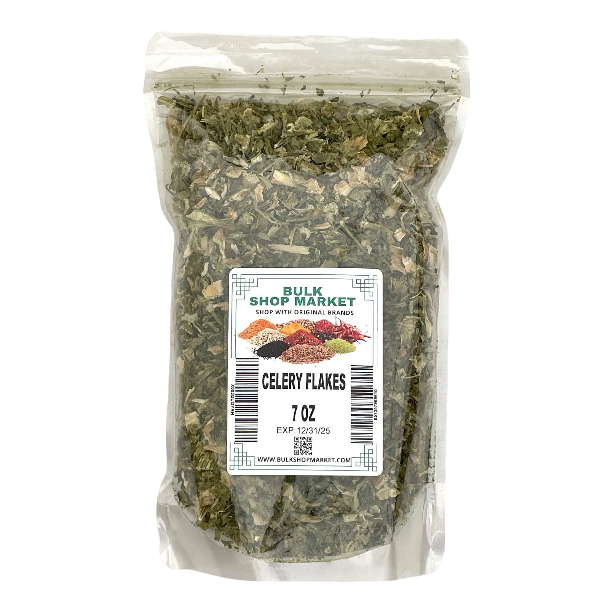 CELERY FLAKES 7 oz SPICE BY