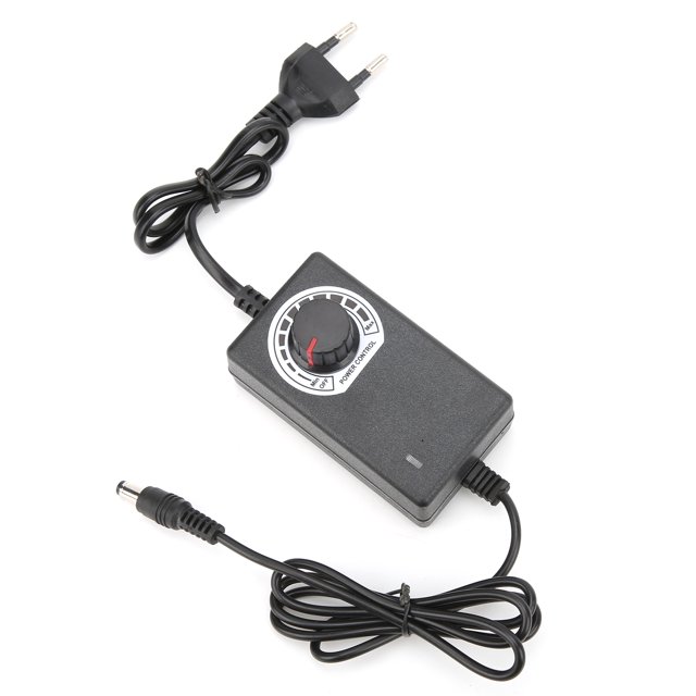 Adaptateur d'Alimentation de Contrôleur de Vitesse, Adaptateur d'Alimentation de Source d'Énergie Sûre Réglable de Protection Multiple Durable pour le Contrôleur de Vitesse de Moteur