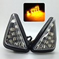thumbnail image 1 of Clignotants de clignotants à LED à Triangle de Fumée pour Moto, 1 of 5