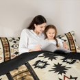 thumbnail image 3 of Manfei Wheat Aztec Bedding Sets Twin with Comforter, Sheep Skeleton Comforter Sets Twin Size, Bohomian Hippie Reversible Down Comforter, Microfiber Bedroom Decoration, 2pcs, 3 of 8