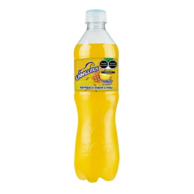 Refresco Caballitos sabor piña 600 ml