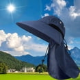 thumbnail image 1 of Sombrero para , protección para el cuello a prueba con solapa para el cuello, sombrero para senderismo, sombrero para , Macarena  Sombrero de sol de verano, 1 of 8