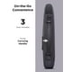 thumbnail image 4 of Funda para Portátil Lenovo Urban 15.6 Resistente al Agua Compartimentos Acolchados Color Gris Carbón, 4 of 5