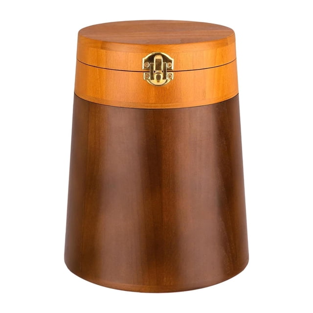 koolsoo Urne Commémorative pour Animaux Conteneur en Bois Souvenir d'Inhumation pour Chaton Chaton
