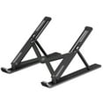 thumbnail image 1 of Amdohai Laptop Stand Ultra-thin Notebook Support Holder 10-Level Adjustable Height Foldable Computer Holders Desk Dock Bracket for Laptop Tablet PC, 1 of 7