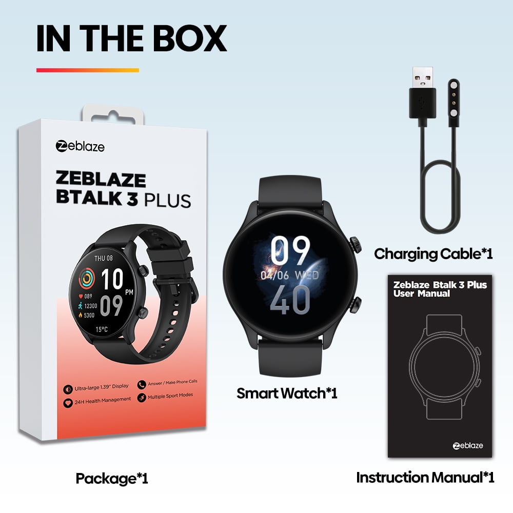 Smartwatch bt hotsell