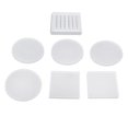thumbnail image 2 of Molde De Resina, Alisado Reutilizable Operación Simple Molde De Silicona De Fácil Limpieza Para Soportes De Almacenamiento De Bricolaje Para Hacer Posavasos De Bricolaje ANGGREK Otros, 2 of 8
