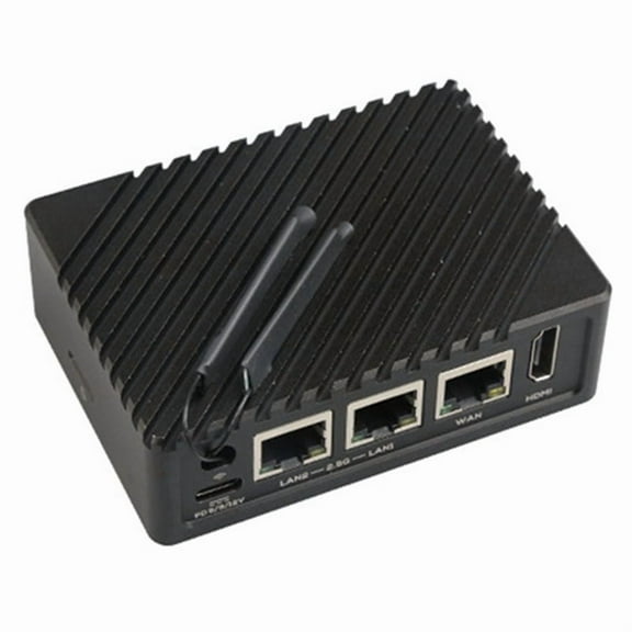 NanoPi R5S Router Dual 2.5G Gigabit Mini Development Board CNC All Metal Housing RK3568 WIFI6