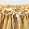 thumbnail image 5 of TIANZEN Summer Children Kids Boy Girl Casual Shorts Elastic Waist Pants Boy Shorts Size 8, 5 of 8