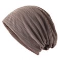 thumbnail image 1 of Women's Spring And Autumn Thin Stripe Breathable Solid Color Pullover Hat, 1 of 2