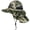 Green Camo, variant on SUN CUBE Sun Hat for Men, Wide Brim Fishing Hat Neck Flap Cover Men Women, Hiking Safari, UV Sun Protection Summer Gardening Beach Camping UPF 50+, Gray