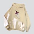thumbnail image 1 of ICHUANYI Clearance Women's Fashion Casual Long Sleeve Print Hooded Pocket Sweatshirt Tops Blouse ICHUANYI "ICHUANYI", 1 of 3
