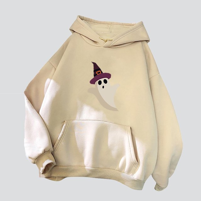 ICHUANYI Clearance Women's Fashion Casual Long Sleeve Print Hooded Pocket Sweatshirt Tops Blouse ICHUANYI "ICHUANYI"