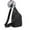Black-D, variant on VQPeo Small Sling Bag for Women Men, Lightweight Chest Pack, Gym Backpack, Multi-Use Zipper Shoulder Daypack, Perfect for Travel, Shopping, Hiking, Walking, Running, Biking