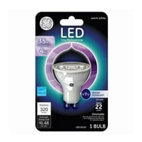 GE 93120701 LED Bulb MR16 GU10 Warm White 35 Watt Equivalence Clear