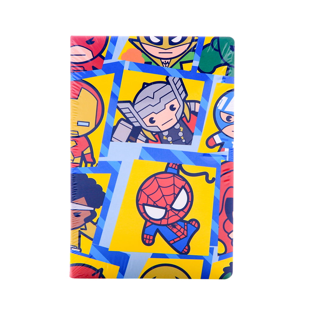 MINISO Marvel Small Stitch Bound Memo Book 24 Sheets-Type A Unruled ...