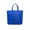Blue, variant on Reusable Large Canvas Cotton Fabric Shopper Bag Women Shoulder Tote Non-woven Environmental Case Organizer Multifunction