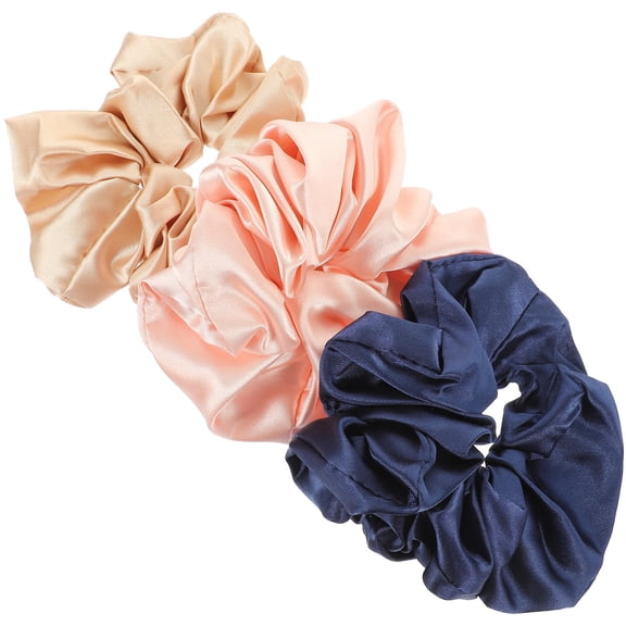 PENIKOKO 3 Pcs Hair Scrunchie Satin Hair Scrunchies for Women Daily Wear
