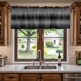 Black Grey Ombre Valances for Windows, Modern Gradient Solid Color ...