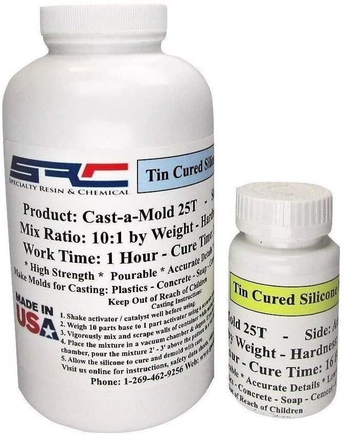 Specialty Resin & Chemical CastAMold 25T RTV (1 Quart) 2Part