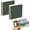 Green, variant on Mini Drawing Sketchbook Small Travel Watercolor Set Notebook Paper Blank Square Portable Travel Art Pad Sketchbooks for Painting Student Supplies 3.14 * 3.14 in