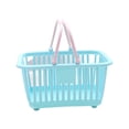thumbnail image 1 of Mini Desktop Storage Basket with Ergonomic Handle - Stackable Organizer for Stationery, Cosmetics & Toiletries, 1 of 6