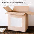 thumbnail image 3 of 24pcs Adhesive Pockets Index Card Pockets Self Adhesive Label Card Holder, 3 of 8